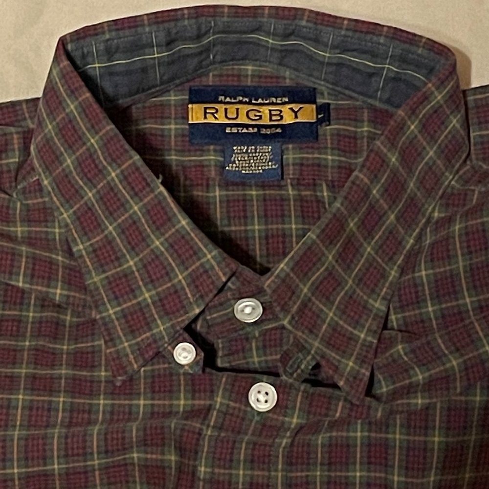 Rugby Ralph Lauren Button Down Shirt - L